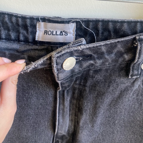 Rollas Dark Grey Jeans From Revolve - Picture 5 of 6